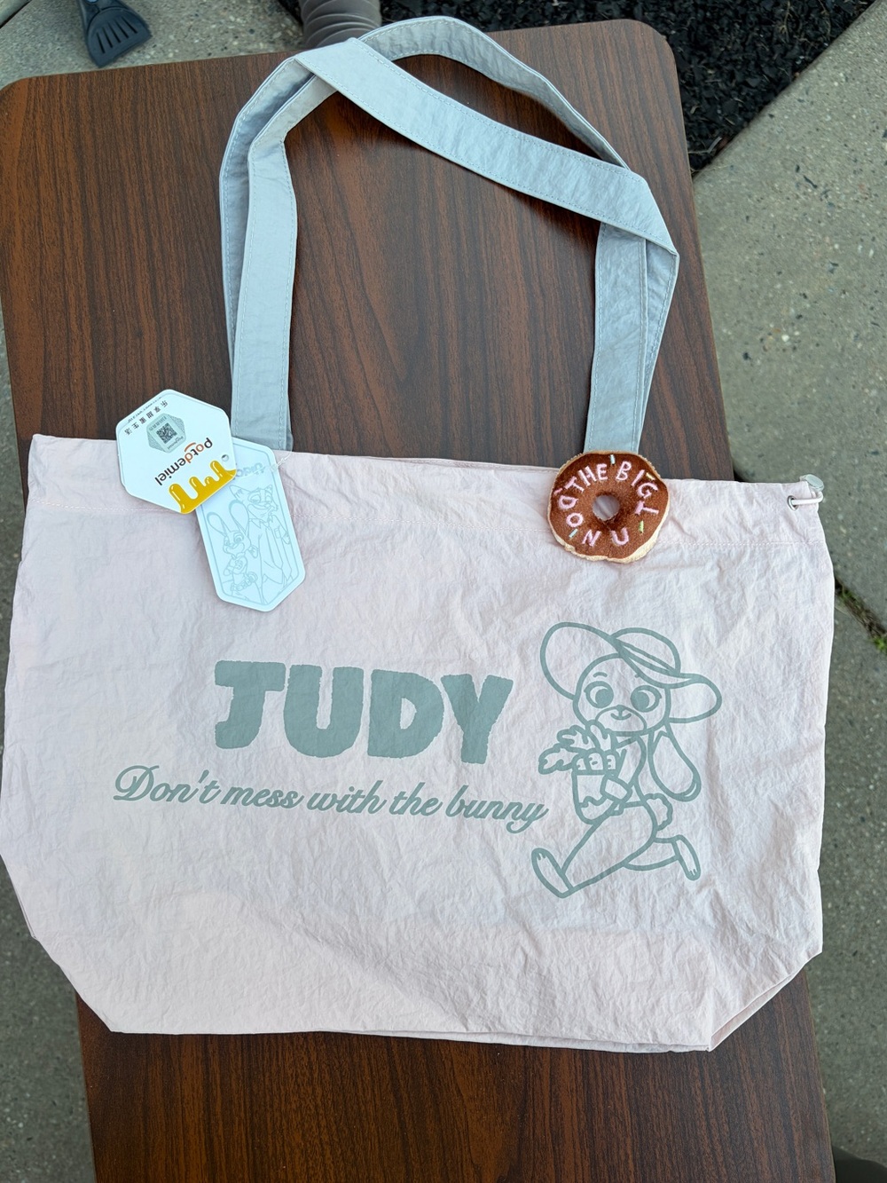 Potdemiel Disney Zootopia Judy Hopps Summer Limited Edition Tote Bag NWT